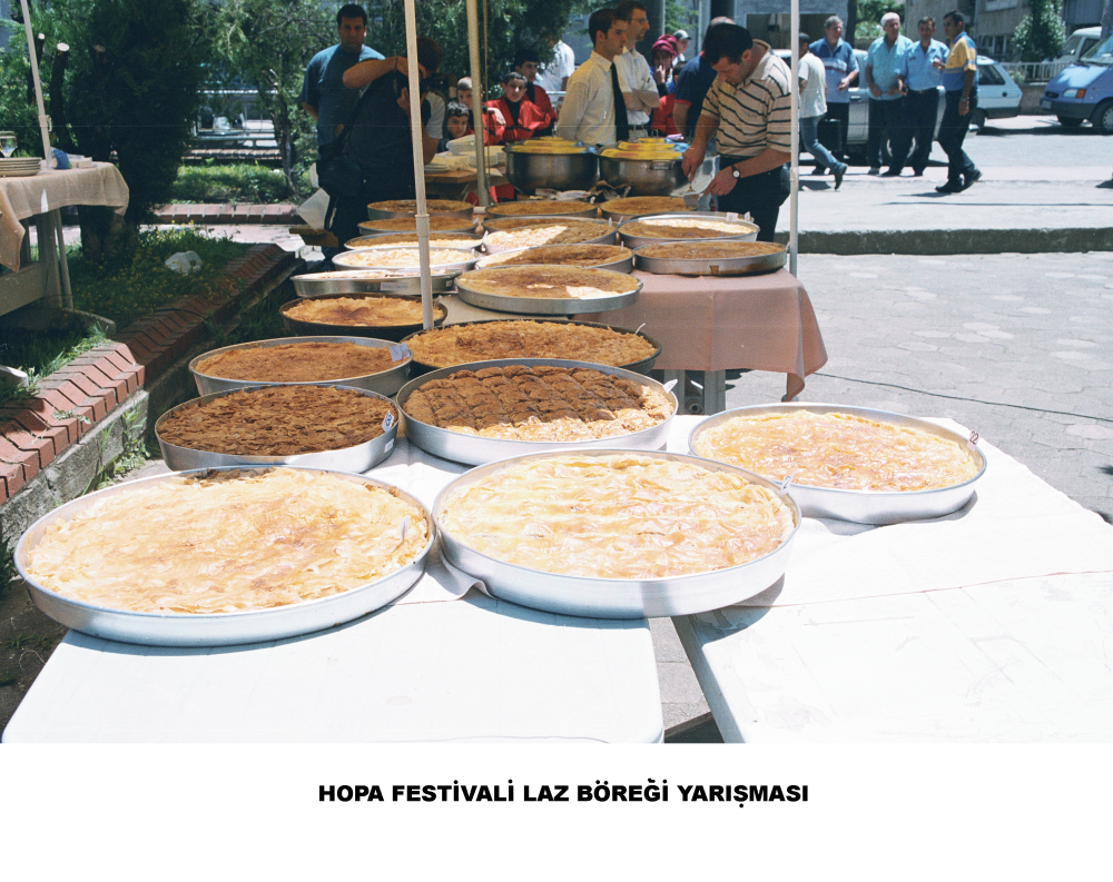 hopa festivali laz böreği yarışması