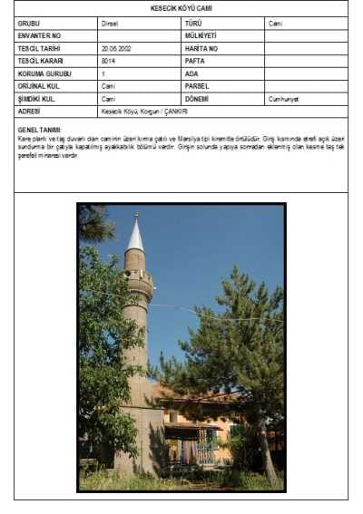 Kesecik Köyü Camii
