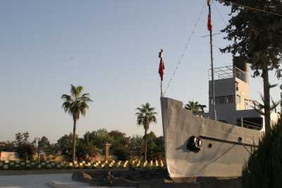 Nusrat Mayın Gemisi (Tarsus-Mersin) (Fotoğraf: Mersin İl Kültür ve Turizm Müdürlüğü Arşivi)