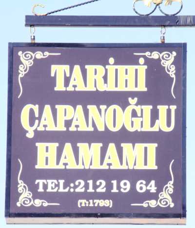 Yozgat Çapanoğlu (Çarşı) Hamamı