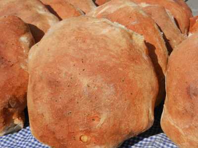 Bolu köy ekmeği foto: Fazıl Karaduman arşivi