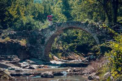 Zonguldak mağaraya giden köprü