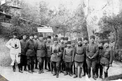  Albay Cevat Bey Karargah Subayları ile