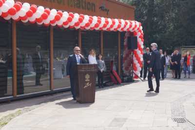 Antalya, Karaalioğlu Parkı Merkez Turizm Danışma Bürosu Açılış Töreni
