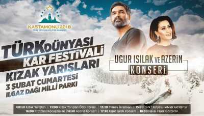 Türk Dünyası Kültür Başkenti Kar Festivali ve Kızak Yarışları