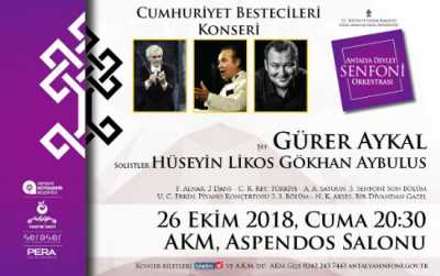 Cumhuriyet Bestecileri Konseri, Antalya