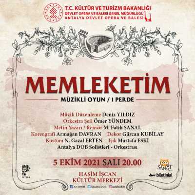 Memleketim, Antalya Devlet Opera ve Balesi