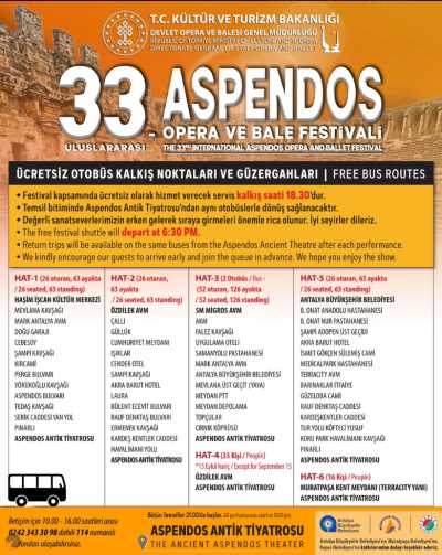 33. Uluslararası Aspendos Opera Ve Bale Festivali