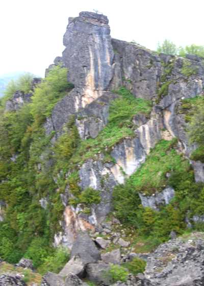 Kuşfenak Kalesi-Kumru/Ordu